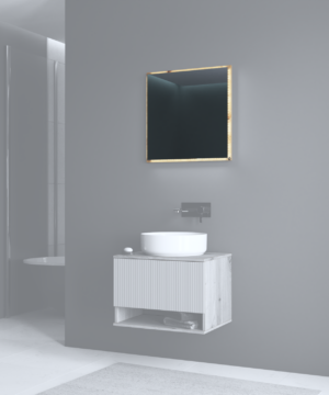 AVIOLA LUSTRO 60 CM + LED DĄB ARTISAN