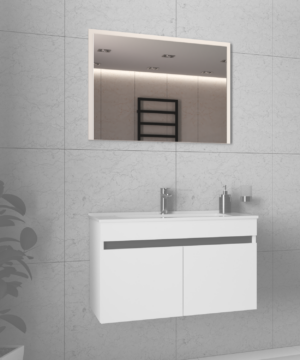 FIGARO SZAFKA POD UMYWALKĘ 80/2D BIAŁY