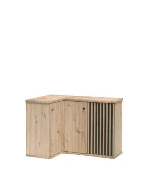 KOMODA NAROŻNA Z LAMELAMI CALI C-12