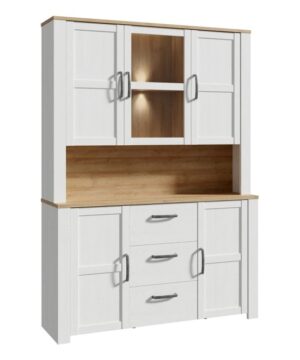 Chisbury - Witryna 150 cm z szufladami BHLV831-M482