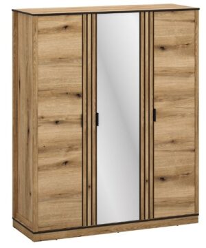 Szafa trzydrzwiowa z lustrem HELIX